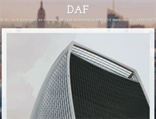 Tablet Screenshot of daf.com.pt