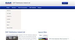 Desktop Screenshot of daf.ie